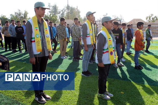  افتتاحیه اردوی تربیتی «تمشک» پسران استان بوشهر 