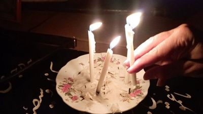 شب شام غریبان در گلزار شهدای شهر فردانبه 