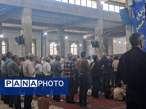 نماز جمعه در دهه سوم محرم در نیشابور