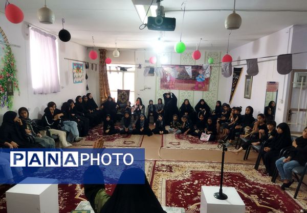 هیئت دانش آموزی دختران حاج قاسم در خلیل آباد