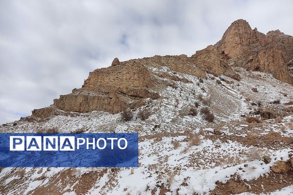 خودنمایی برف در شهر بار نیشابور
