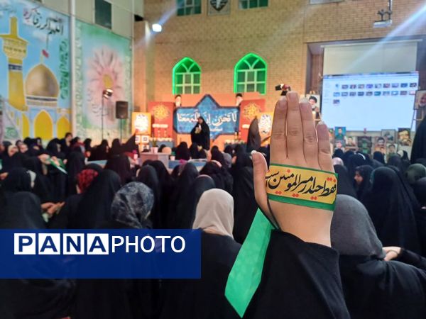 مراسم معنوی اعتکاف در مجموعه رستگاران شهرستان برخوار  