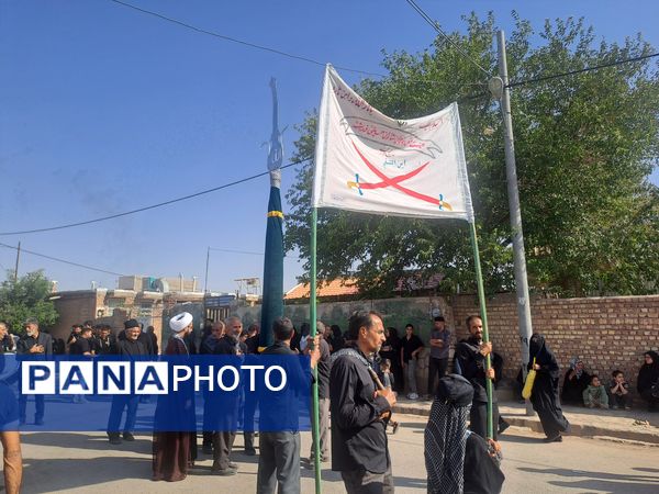 مراسم عزاداری و زنجیر زنی شهادت امام حسن مجتبی(ع) و رحلت پیامبر اکرم (ص) در  روستای کفکی خراسان رضوی