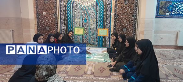 برگزاری سه‌شنبه‌های مهدوی با حضور هیئت‌های مذهبی دانش‌آموزی در دبیرستان فرزانگان استعداد درخشان ملارد