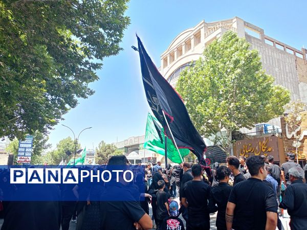 عزاداری هیأت های کاشمر در روز هفتم ماه محرم