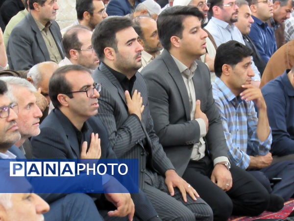 مراسم گرامیداشت شهدای اقتدار ایران اسلامی با حضور پرشور مردم و مسئولان در سنندج