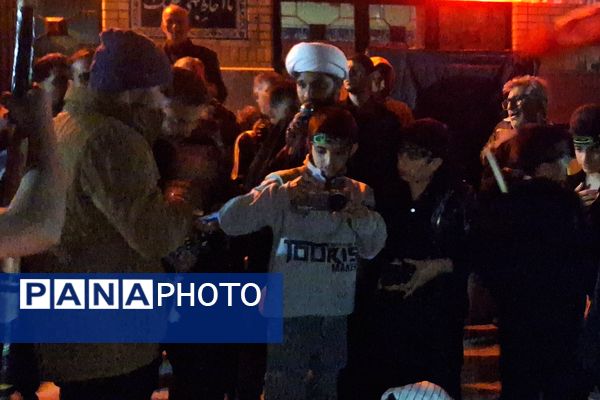 مراسم عزاداری حضرت زهرا (س) در محله ریاستی شیراز