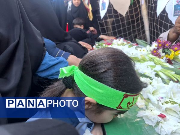 مدرسه طه، امروز میزبان عطر شهادت بود