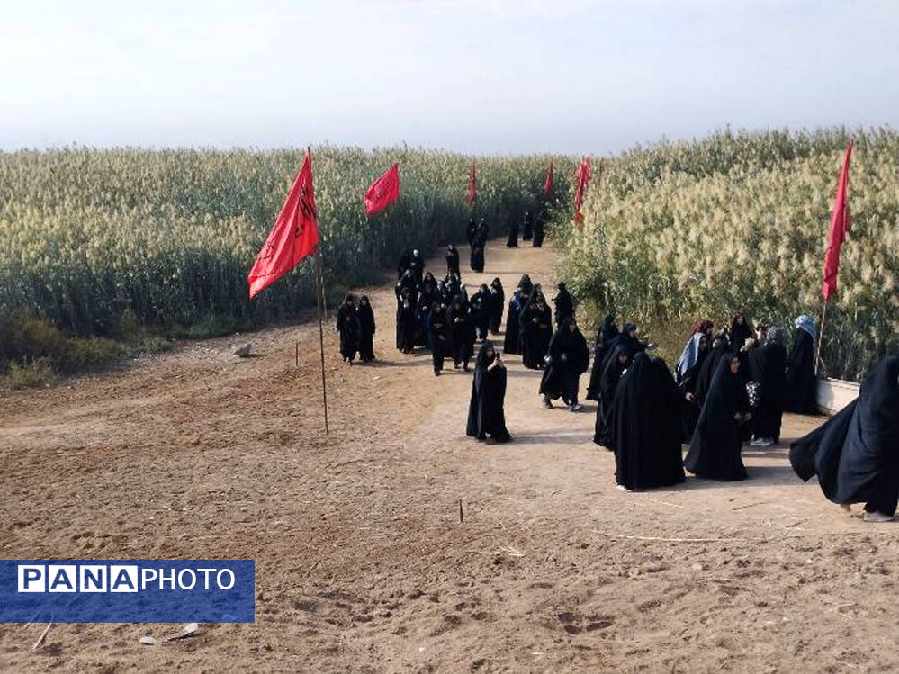 اعزام آخرین گروه از دختران دانش‌آموز ناحیه یک قم به اردوی راهیان نور