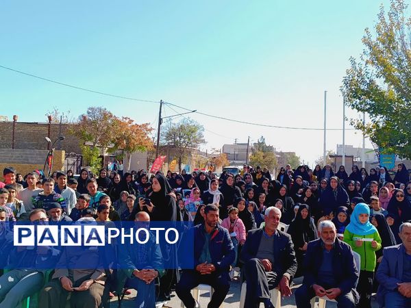 دانش‌آموزان جوکار، مقتدرانه میثاق ایستادگی را امضا کردند