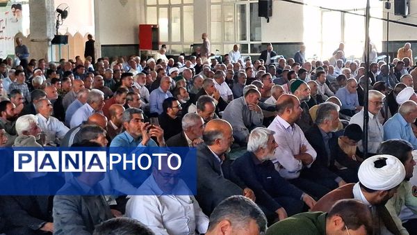نماز عبادی سیاسی جمعه در شهرستان کاشمر 