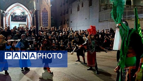 تعزیه‌خوانی در مسجد الهادی اهواز