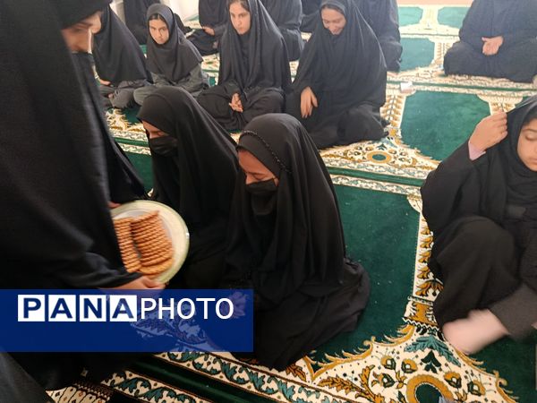 مراسم سوگواری شهادت حضرت فاطمه زهرا س در مدرسه گلشاد خلیل آباد 