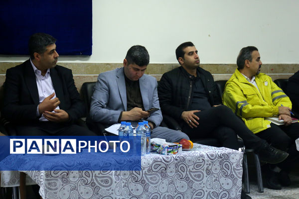 جلسه هماهنگی بیست و ششمین مانور سراسری زلزله در آذربایجان شرقی