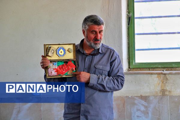 خدمت در مسیر «طریق‌الشهدا» در سالگرد حاج قاسم