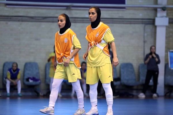 برگزاری تمرین فنی و تاکتیکی تیم ملی فوتسال زنان ایران