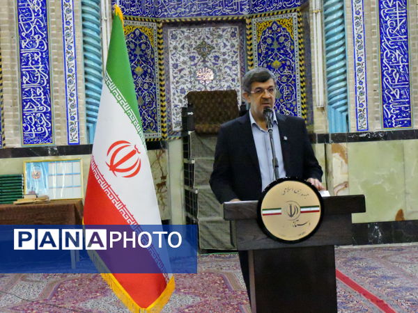گرامیداشت شهدای هفته دولت در مسجد حظیره یزد