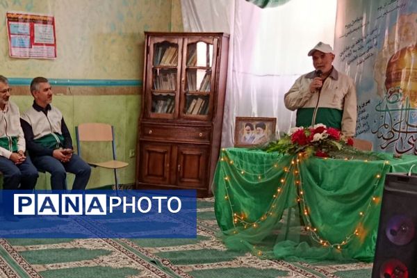 گسترش فرهنگ رضوی؛ خادمان حرم امام رضا(ع) مهمان مدارس فیروزکوه