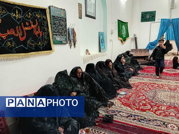 مراسم سوگواری در ایام ماه صفر در روستای نقاب