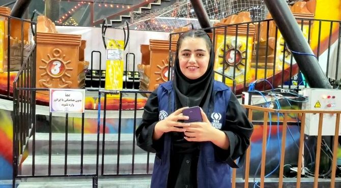  پایان کلاس‌های تابستانی فرمانده حاجی زاده در شهربازی قاصدک