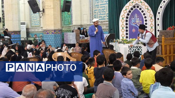 اختتامیه جشنواره تولید محتوا نماز و مسابقه عطر انتظار در امامزاده سیدجعفر یزد