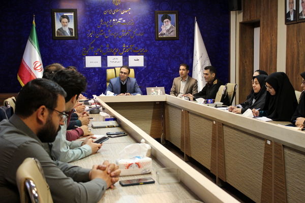 برگزاری جلسه ستاد عالی آزمون‌ها در اداره آموزش‌ و پرورش ناحیه 4 کرج