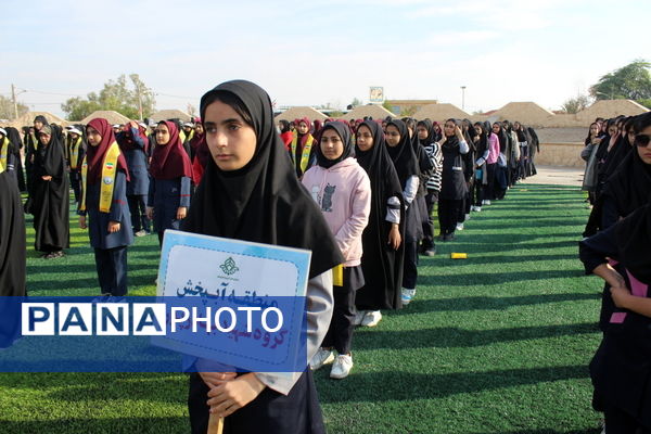 افتتاحیه اردوی تربیتی «تمشک» دختران استان بوشهر 