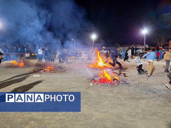 آیین چهارشنبه سوری اصیل در گناباد 