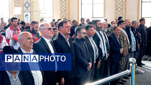 اجتماع بزرگ بسیجیان شهرستان بن 