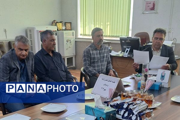 اولین جلسه هیات امنا و انجمن اولیا و مربیان دبیرستان پویش