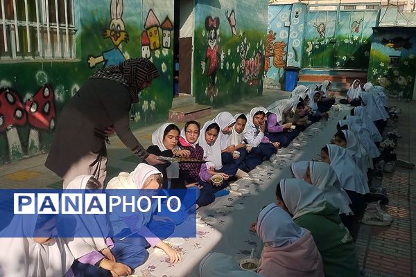 پیوند دل‌های دانش‌آموزان شهرقدس در سوگ حضرت زهرا(س)