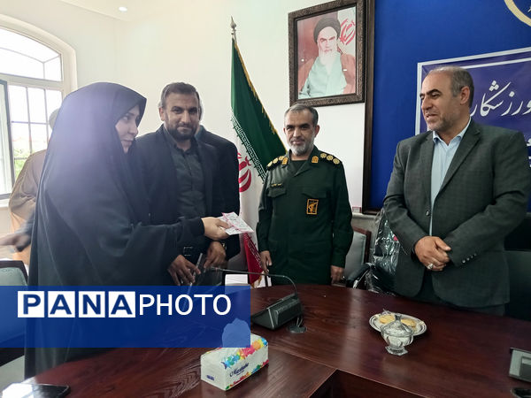 تجلیل از دختران برگزیده رشته‌های علمی ورزشی شهرستان جعفرآباد