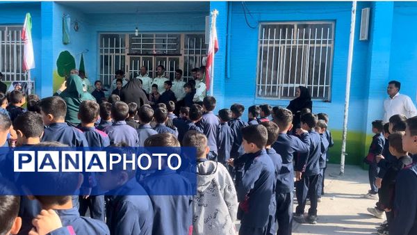 آیین گرامیداشت هفته نیروی انتظامی در خاتم