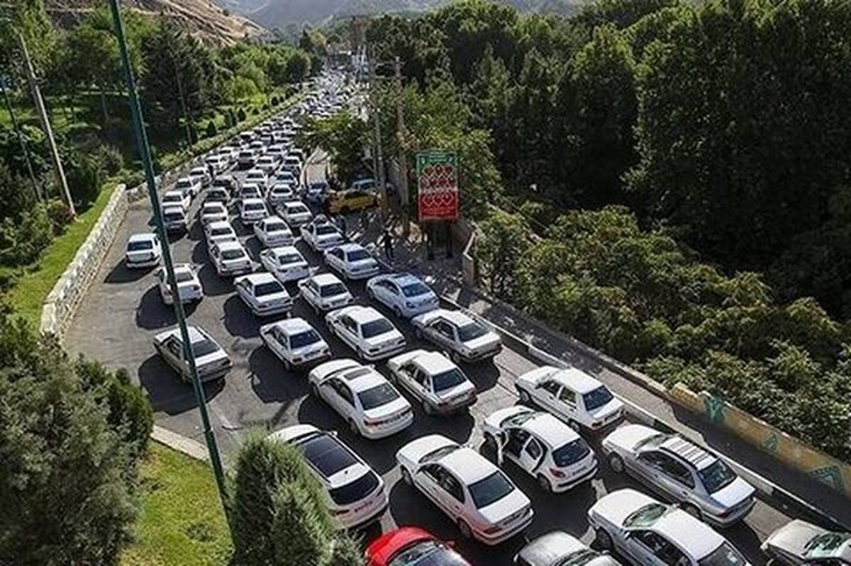 بسته شدن مسیر جنوب به شمال جاده چالوس از ساعت ۱۵ امروز