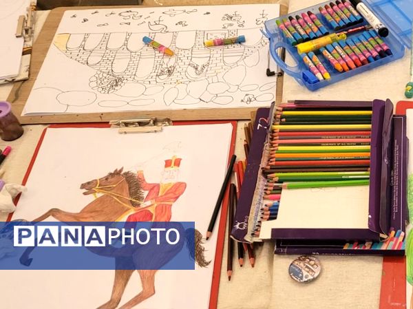 جشنواره نقاشی کودکان، طبیعت سبز و گردشگری در موزه بزرگ خراسان 