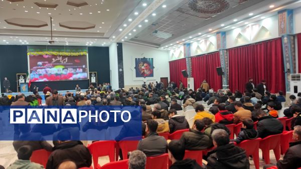 وداع با پیکر مقدس شهید مرزبان