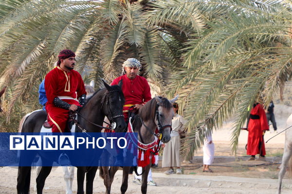 بازآفرینی نوجوان کربلا زیر آسمان لامرد