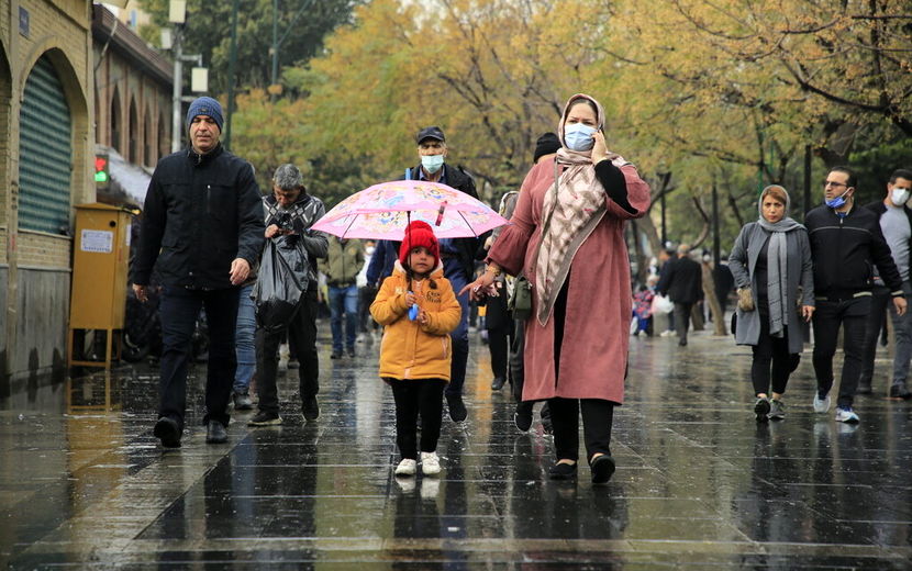 بارش باران و برف در 16 استان/ هشدار نارنجی برای استان‌های ساحلی دریای خزر