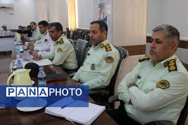 نشست خبری فرمانده انتظامی استان بوشهر با اصحاب رسانه 