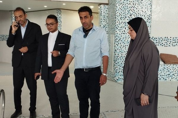 بازدید از پروژه‌های ورزشی ناحیه ۲ بهارستان