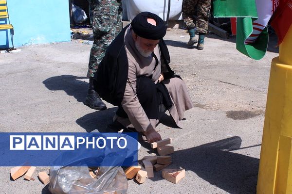 برگزاری رزمایش همیار محله در بهارستان‌دو