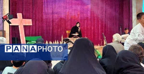مراسم دختران زینبی در مسجد امام موسی کاظم (ع) اسلامشهر