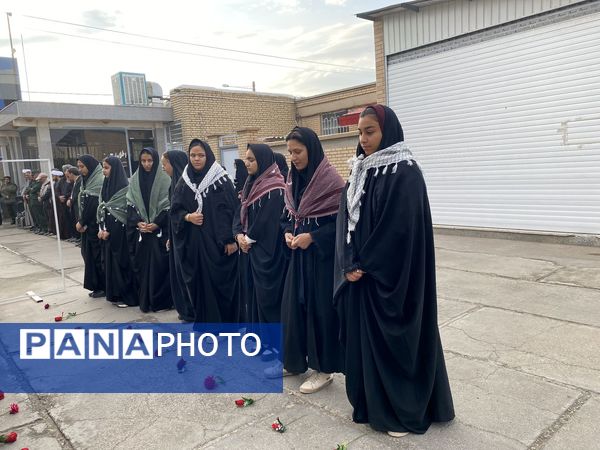 اعزام دانش‌آموزان شهرستان مه‌ولات به اردوی راهیان نور