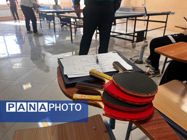 رقابت ورزشی تنیس روی میز فرهنگیان در نوخندان