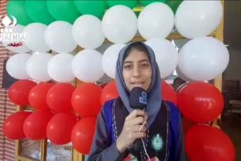 دختران شاهد کردکوی میزبان پیام «وطن‌یار» شدند