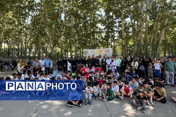 حضور دانش آموزان پویا و پر انرژی پردیس در «میدان پویا»
