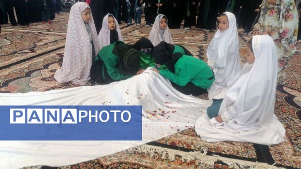 سوگواری دهه فاطمیه ویژه دانش آموزان آموزشگاه زهرا عبداللهیان ارغا 