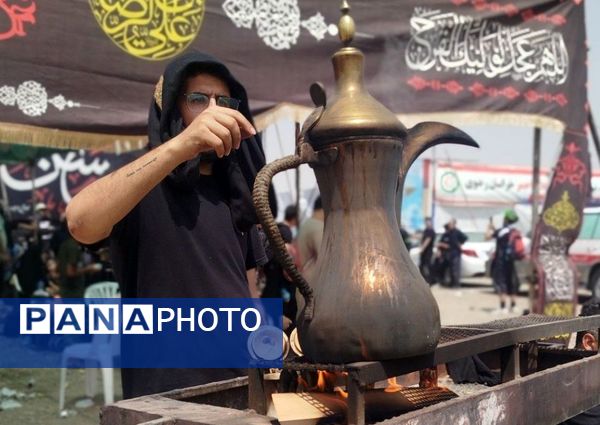 پیاده روی زائران امام رضا(ع) از ملک آباد تا مشهد 