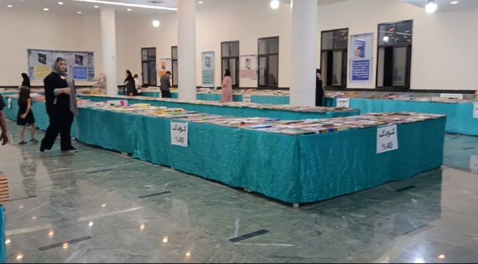 برپایی نمایشگاه کتاب در فرهنگسرای شهرکرد