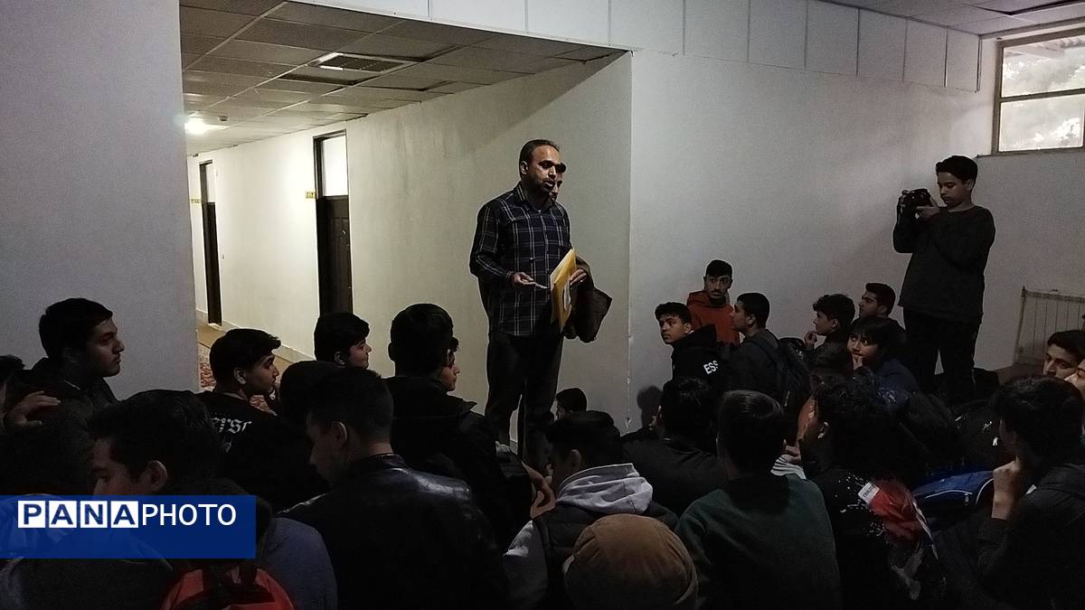 گذری بر اردوی یک شبه دبیرستان شاهد ابوذر غفاری نیشابور 